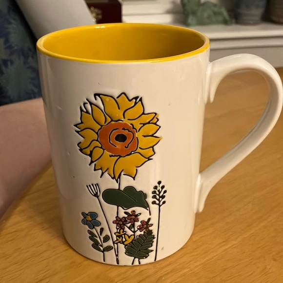 Tag Other - Tag Sunflower Vintage Embossed Mug